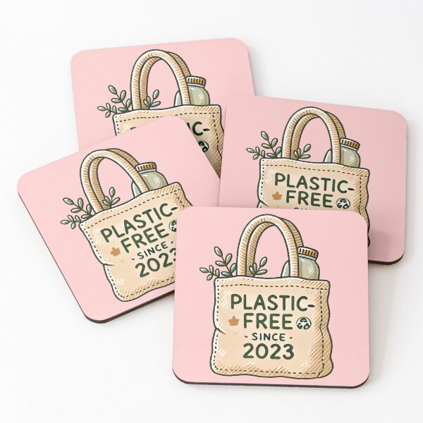 Item preview, Plastic Free Since 2023 designed and sold by TSQ.