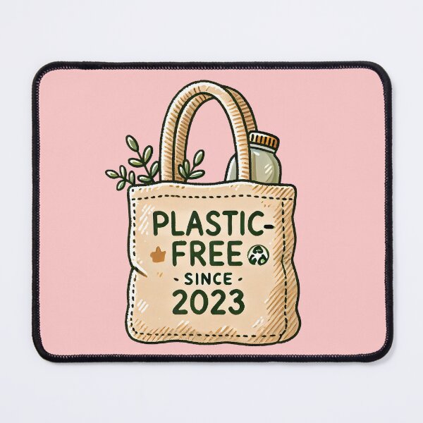 Item preview, Plastic Free Since 2023 designed and sold by TSQ.