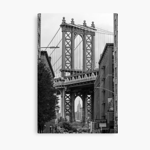 Item preview, The Manhattan Bridge in Monochrome from Dubbo in Brooklyn designed and sold by Aure50.