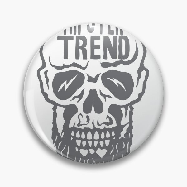 Item preview, skull hipster trend quote beard skull designed and sold by Achille3777.