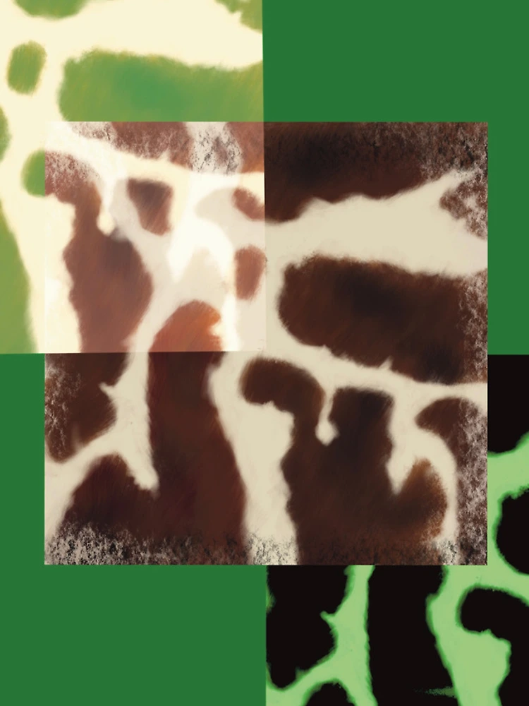 Thumbnail 4 of 4, iPhone Case, Wild Texture designed and sold by Racoodle.