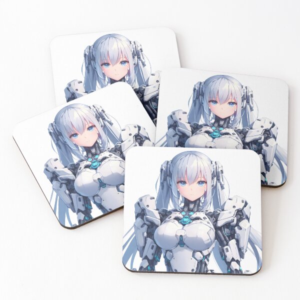 Item preview, Cyber Girl - Anime Style designed and sold by chromavibes-art.