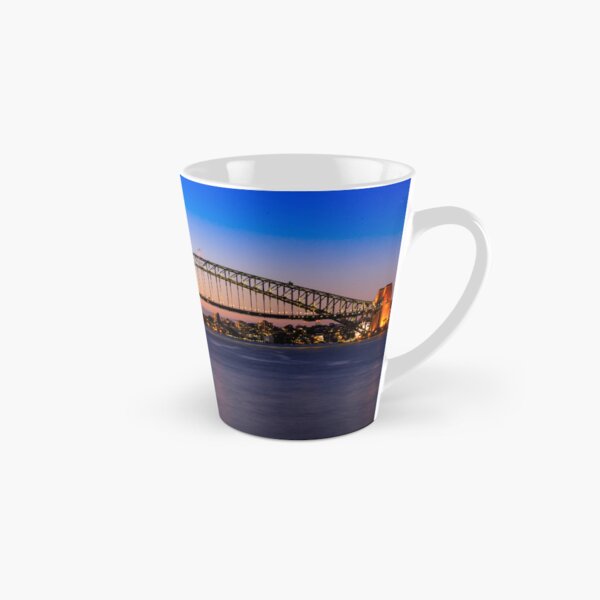Vista previa del artículo con la obra «La Ópera de Sídney y el Puente del Puerto al atardecer», diseñado y vendido por Aure50.
