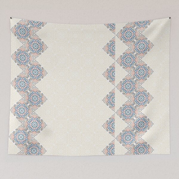 Item preview, Ornate geometric pattern and artfully abstract multicolored background designed and sold by Pixeeless.