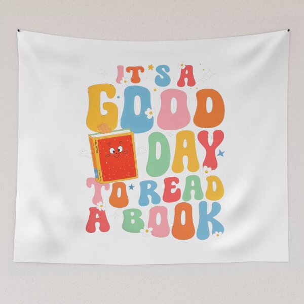 Item preview, It's a Good Day to Read a Book - Cute Book designed and sold by DXINERZ.
