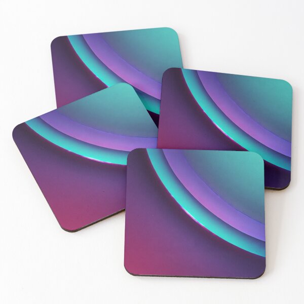 Item preview, Purple Teal Fading Palettes designed and sold by annenambiro.