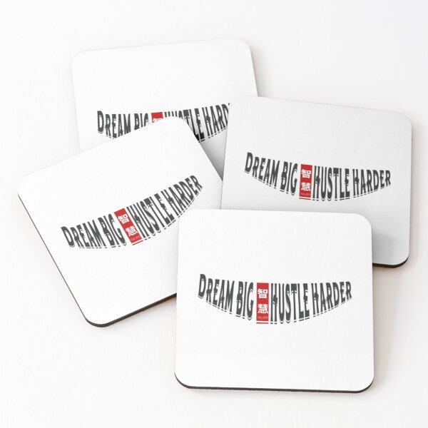 Item preview, dream big, work harder designed and sold by MIBdesign.