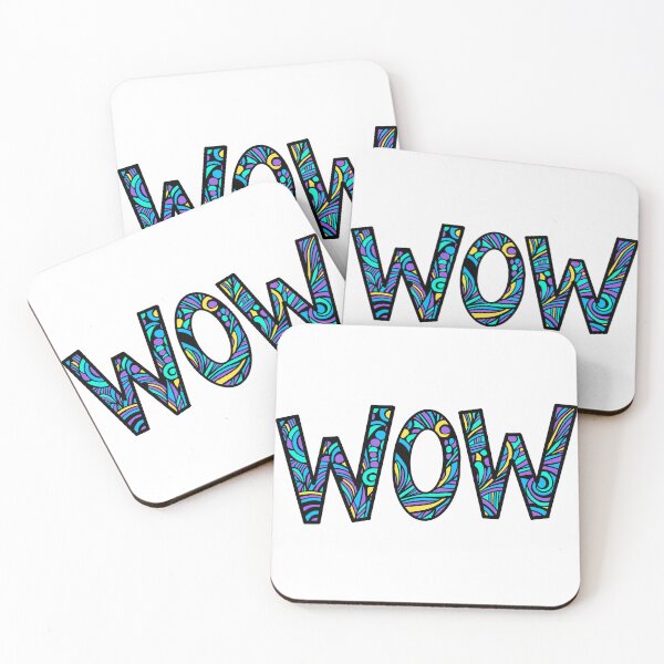 Item preview, Intricate word: wow designed and sold by SpectrumShine.