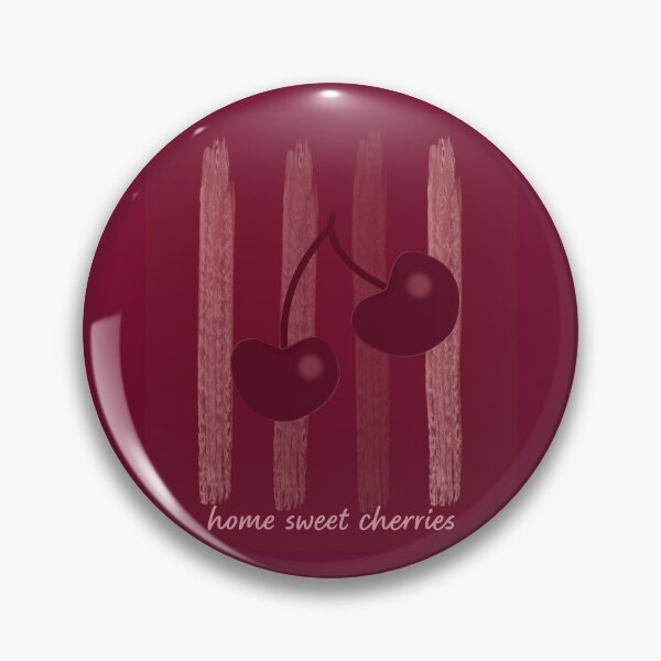 Item preview, Home Sweet Cherries, Cherry Red Background  designed and sold by Aureusglow.
