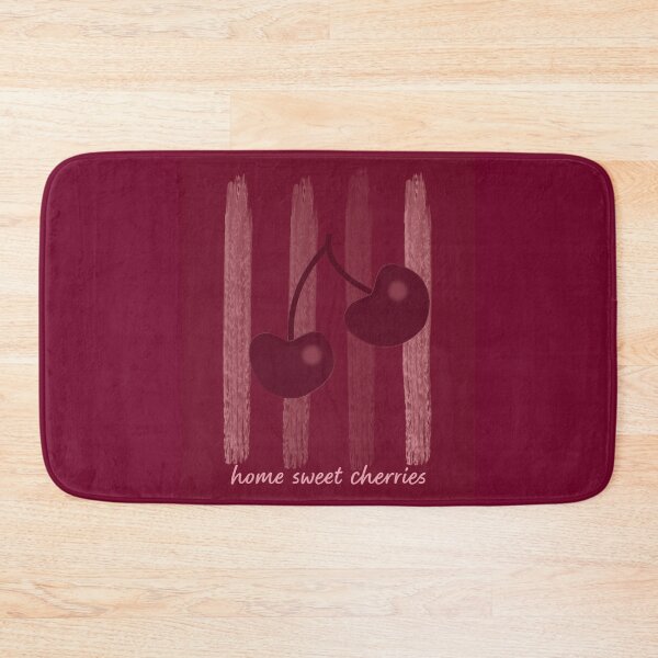 Item preview, Home Sweet Cherries, Cherry Red Background  designed and sold by Aureusglow.