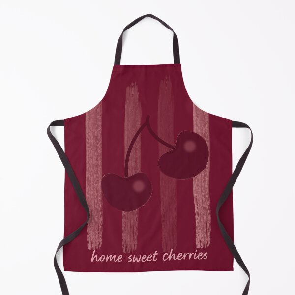 Item preview, Home Sweet Cherries, Cherry Red Background designed and sold by Aureusglow.