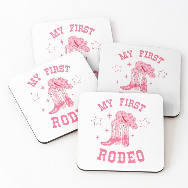 Item preview, My First Rodeo Pink Cowgirl Design designed and sold by JoelFox165.