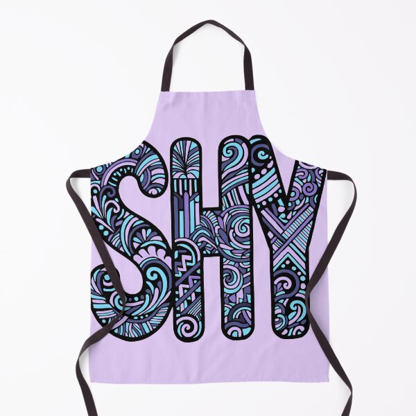 Item preview, Intricate word Shy designed and sold by SpectrumShine.