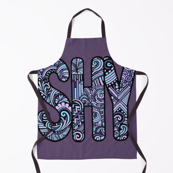 Item preview, Intricate word Shy designed and sold by SpectrumShine.