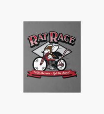 "Rat Race" Vintage Cartoon Art Board