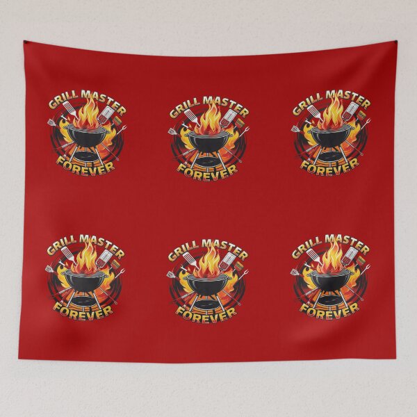 Item preview, Ultimate Grill Master – BBQ & Flame Design designed and sold by TrendsLook.