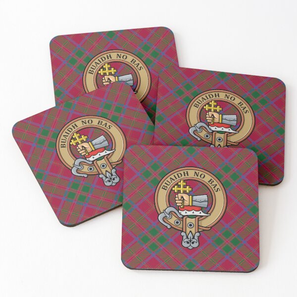 Item preview, Clan MacDougall Crest over Tartan designed and sold by sifis.