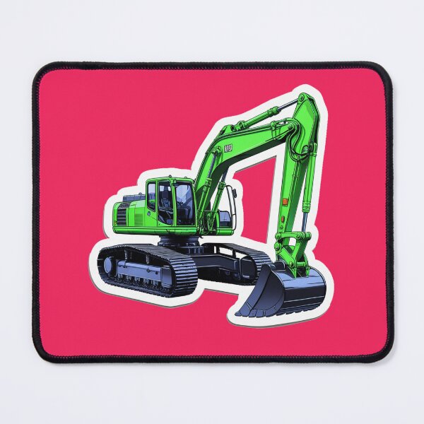Item preview, Green excavator designed and sold by AGO37.