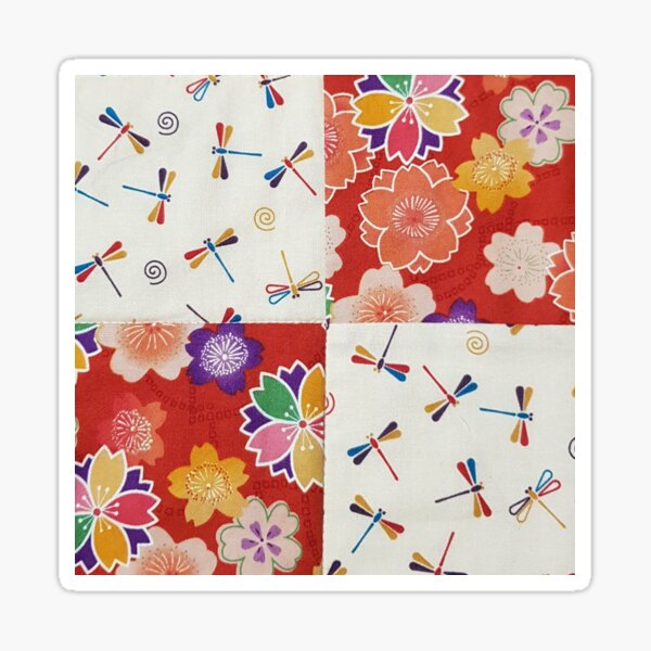 Item preview, Japanese Flowers and Dragonflies designed and sold by Miss Sherry's Home.