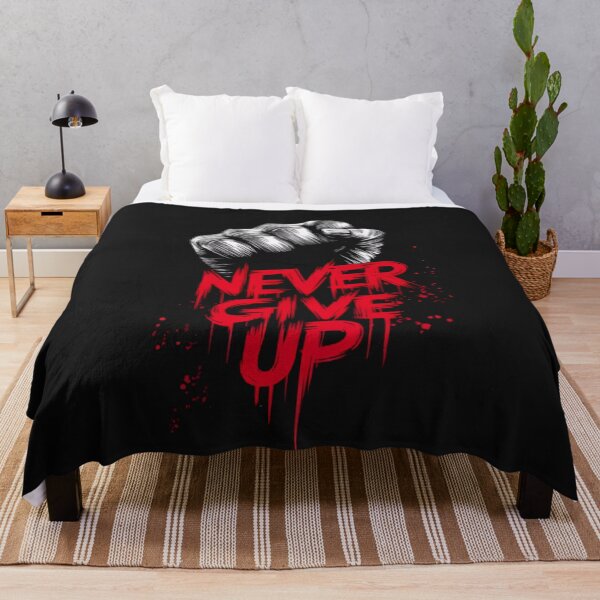 Item preview, Never Give Up! designed and sold by BugiDesignArt.