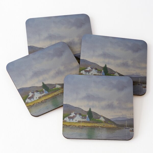 Item preview, Plockton, Scotland in Watercolour designed and sold by SeanSmithArt.