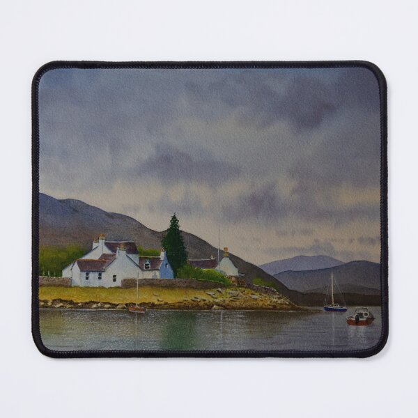 Item preview, Plockton, Scotland in Watercolour designed and sold by SeanSmithArt.