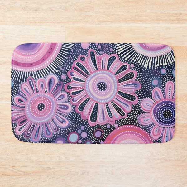 Item preview, Aboriginal Inspired Dot Art - Blooming Flowers designed and sold by GrinGalore.