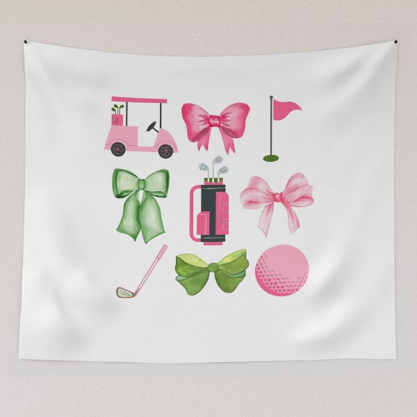 Item preview, Cute Pink and Green Golf Aesthetic Design designed and sold by JoelFox165.