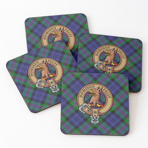 Item preview, Clan Baird Crest over Tartan designed and sold by sifis.