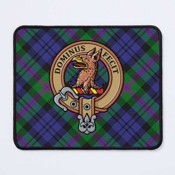 Item preview, Clan Baird Crest over Tartan designed and sold by sifis.