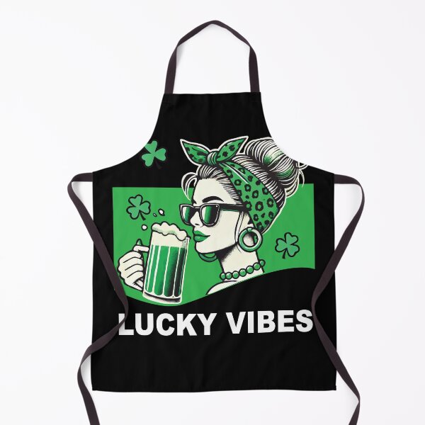 Item preview, St. Patrick's Day Lucky Vibes Kleeblatt designed and sold by LuminOrb.