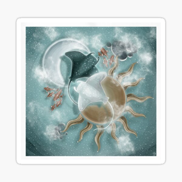 Item preview, Moon-Rays and Sun-Rays designed and sold by SeafoamandStars888.