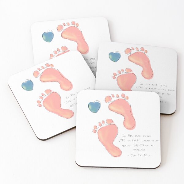 Item preview, In His Hand Pro Life designed and sold by The Liturgical Duckling.