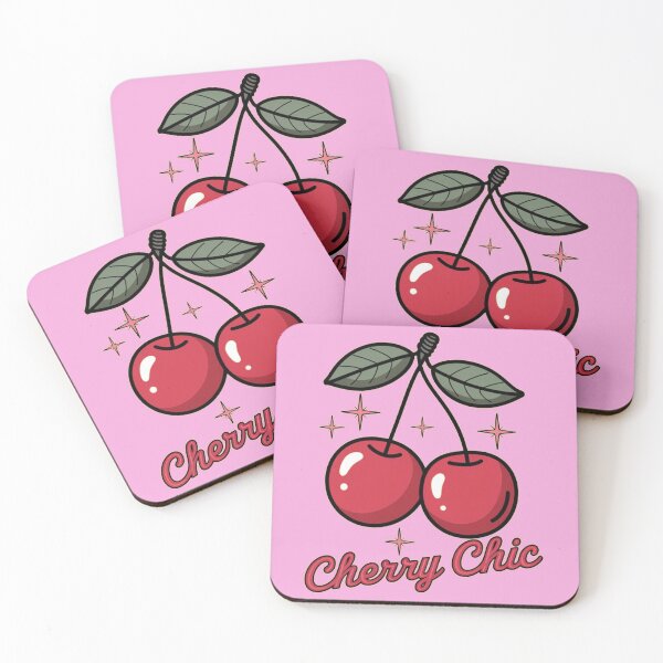Item preview, Cherry Chic Pop Art - Bold Red Cherry Design with Retro Typography designed and sold by Kashear.