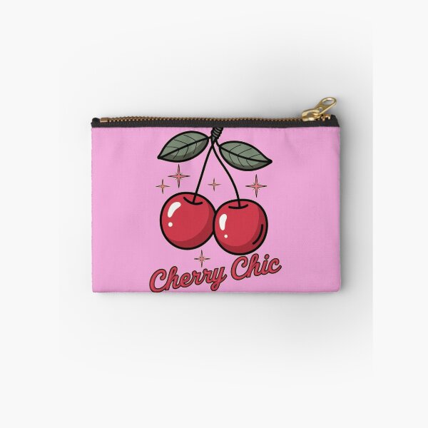 Item preview, Cherry Chic Pop Art - Bold Red Cherry Design with Retro Typography designed and sold by Kashear.
