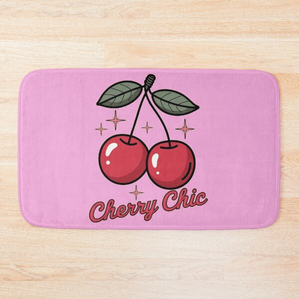 Item preview, Cherry Chic Pop Art - Bold Red Cherry Design with Retro Typography designed and sold by Kashear.