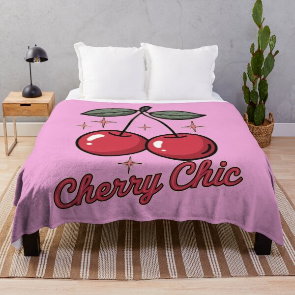 Item preview, Cherry Chic Pop Art - Bold Red Cherry Design with Retro Typography designed and sold by Kashear.