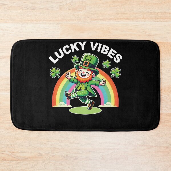 Item preview, Lucky Vibes St. Patricks Day Regenbogen designed and sold by LuminOrb.