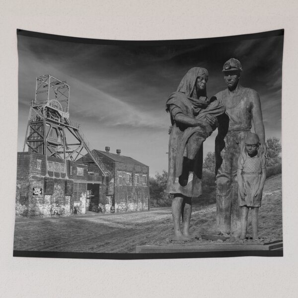 Item preview, Barnsley Main Colliery BW designed and sold by Alisonchambers2.