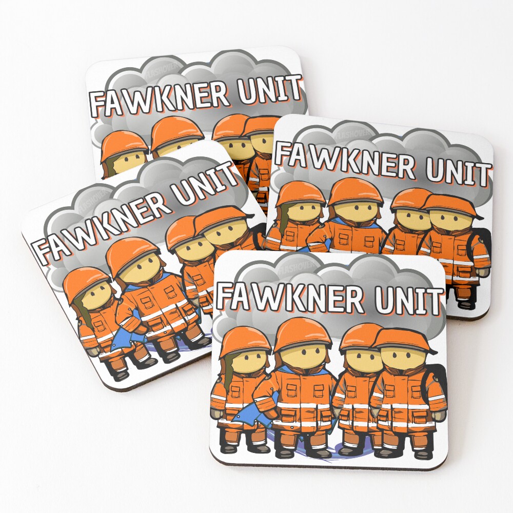 Item preview, Coasters (Set of 4) designed and sold by Flashover.