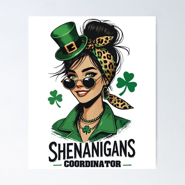 Item preview, St. Patrick's Day Shenanigans Coordinator designed and sold by LuminOrb.