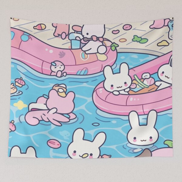 Item preview, Poolside Bunnies designed and sold by jinwooo.