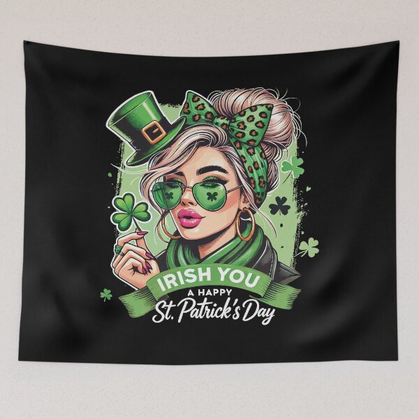 Item preview, Irish You St. Patrick's Day Celebrate Stylish designed and sold by LuminOrb.