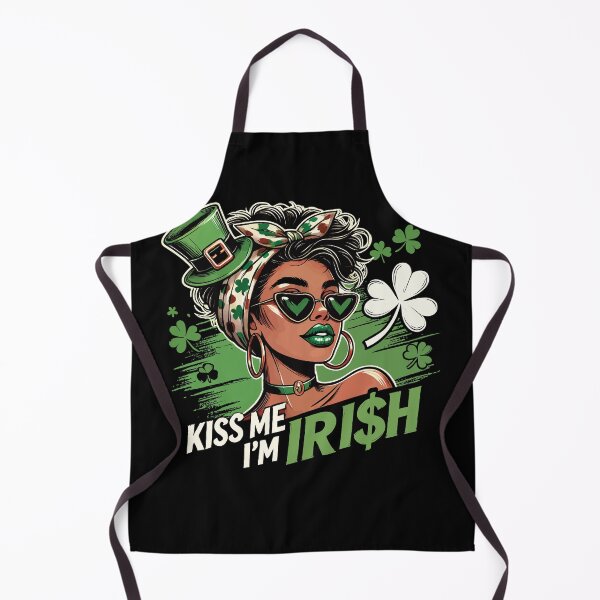 Item preview, St. Patrick's Day Kiss Me I'm Irish Design designed and sold by LuminOrb.