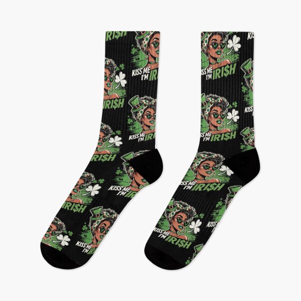 Item preview, St. Patrick's Day Kiss Me I'm Irish Design designed and sold by LuminOrb.