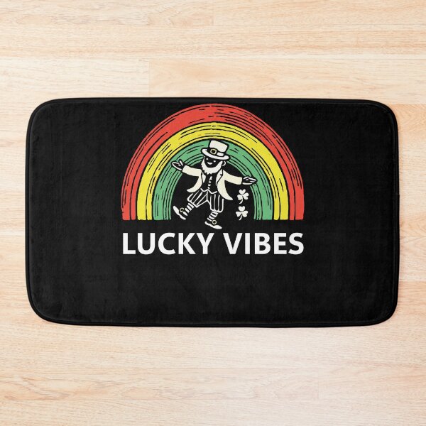 Item preview, Happy Vibes St. Patrick's Day Regenbogen designed and sold by LuminOrb.