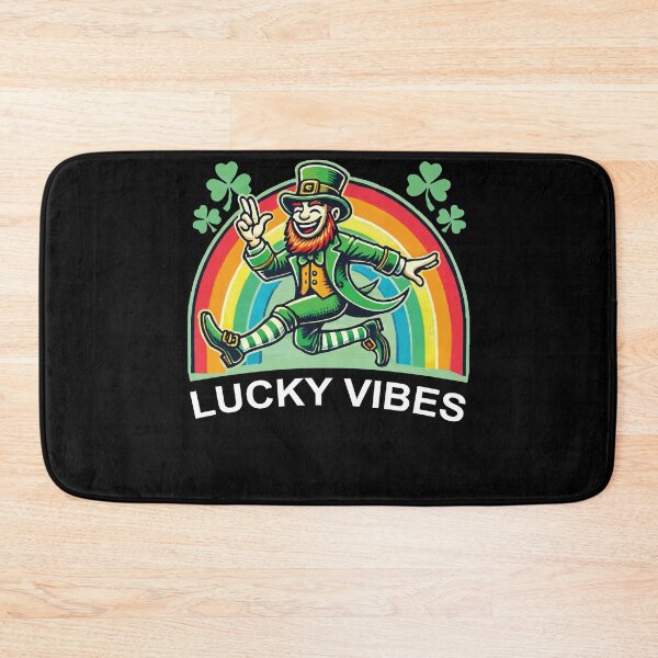 Item preview, St. Patrick's Day Lucky Vibes Rainbow designed and sold by LuminOrb.