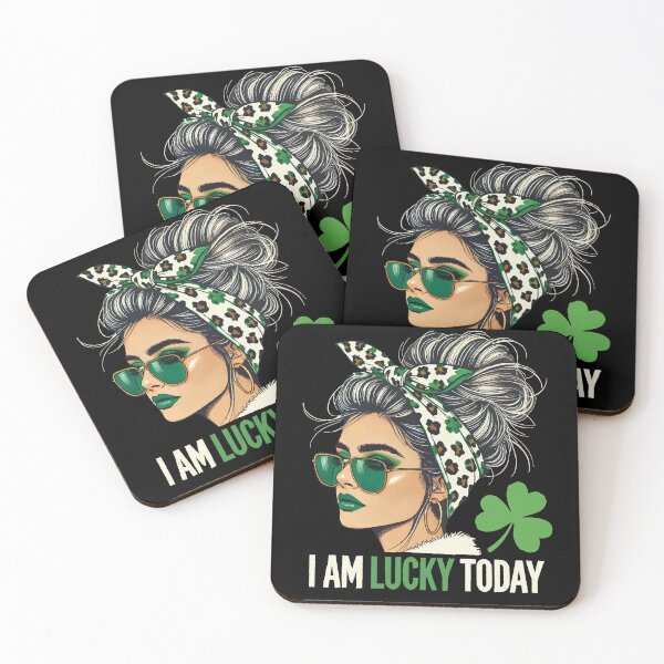 Item preview, St. Patricks Day I Am Lucky Today Design designed and sold by LuminOrb.
