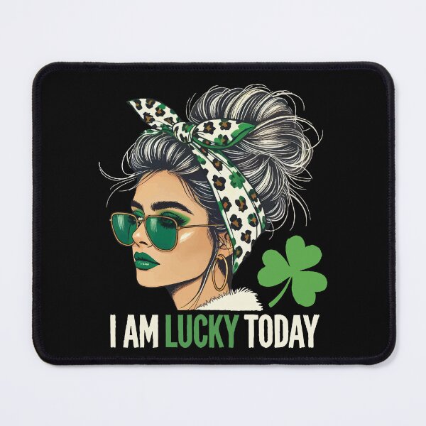 Item preview, St. Patricks Day I Am Lucky Today Design designed and sold by LuminOrb.