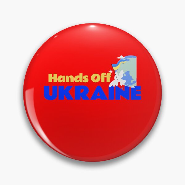 Item preview, Hands off Ukraine  designed and sold by Echo Aesthetics.